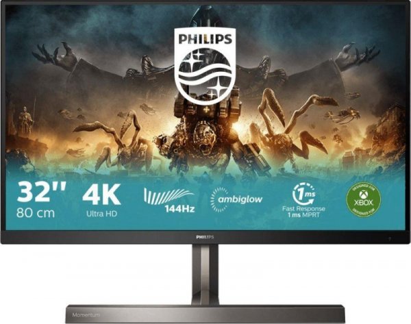 Monitor Philips 31,5&quot; 329M1RV/00 4K UHD 3xHDMI DP 4xUSB 3.2 1xUSB-B 1xUSB-C głośniki