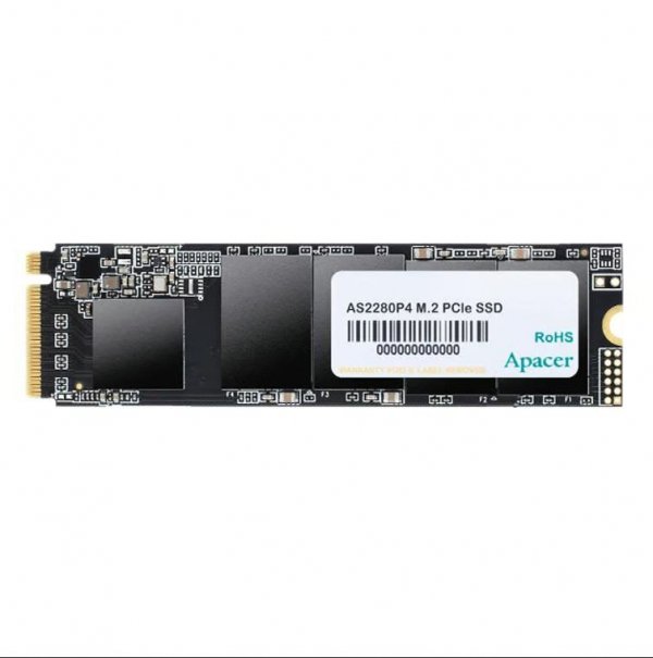 Dysk SSD Apacer AS2280P4 1TB M.2 PCIe NVMe Gen3 x4 2280 (3000/2000 MB/s) 3D TLC