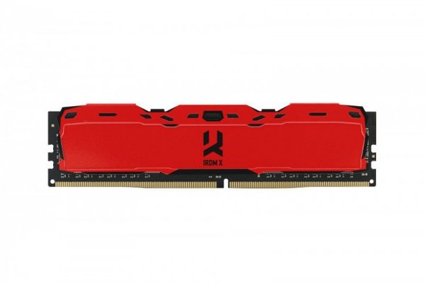 Pamięć DDR4 GOODRAM IRDM X 16GB (2x8GB) 3200MHz CL16-20-20 1,35V 1024x8 Red
