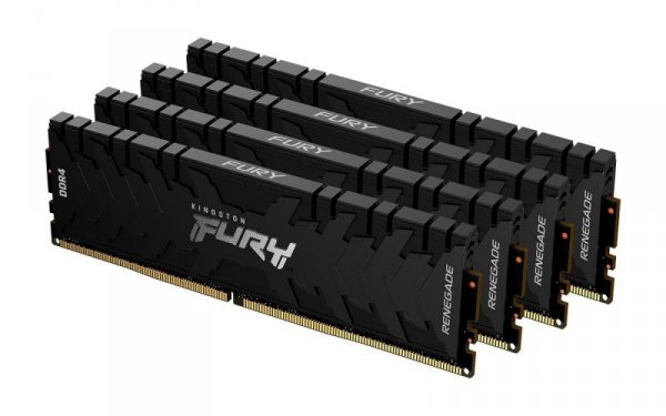 Pamięć DDR4 Kingston Fury Renegade 32GB (4x8GB) 3200MHz CL16 1,35V czarna