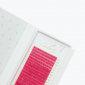Extension ciglia color PINK CC 0.07 x mix 