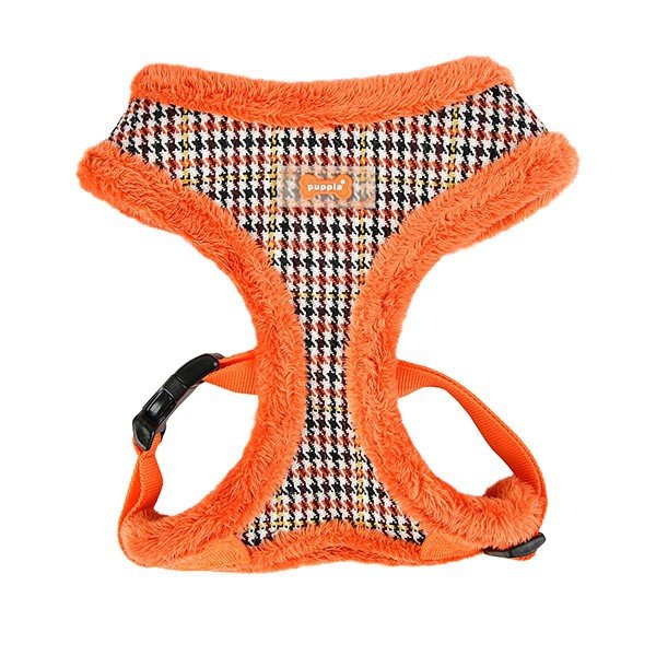 ocieplane szelki dla psa Auden w kolorze pomarańczowym od Puppia