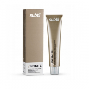 Profesjonalna Farba do włosów Subtil BEZ AMONIAKU trwale kryjąca 60 ml. INFINITE - Châtain clair doré acajou 5/35