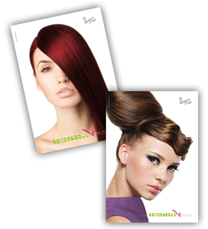 ING CREAM - Profesjonalna farba do włosów 100 ml - odcień 8M - Jasny Matowy Blon