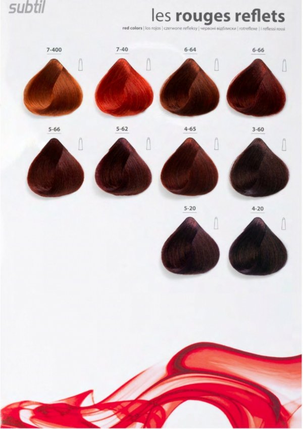 6/3 Crème - Blond Foncé Doré  Profesjonalna Farba do włosów Subtil CREME  60 ml.