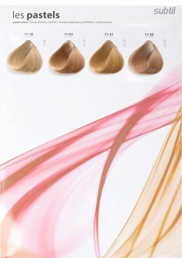 6/7 Crème - Blond Foncé Marron  Profesjonalna Farba do włosów Subtil CREME  60 ml.