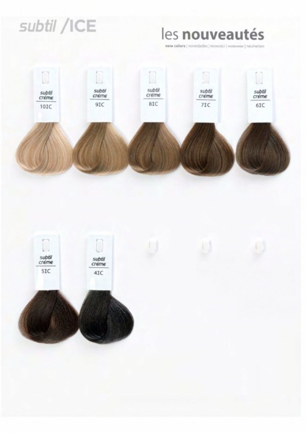 6/34 Crème - Blond Foncé Doré Cuivré  Profesjonalna Farba do włosów Subtil CREME  60 ml.