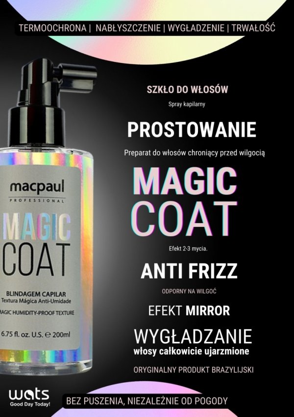 Magic Coat - Spray &quot;szkło do włosów&quot; 200 ml. 