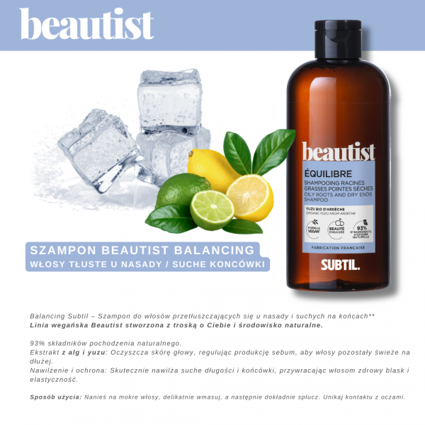 szampon subtil beautist  equilibre balancing