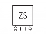 ZIGZAG 1545x500 RAL 9016 Mat ZS