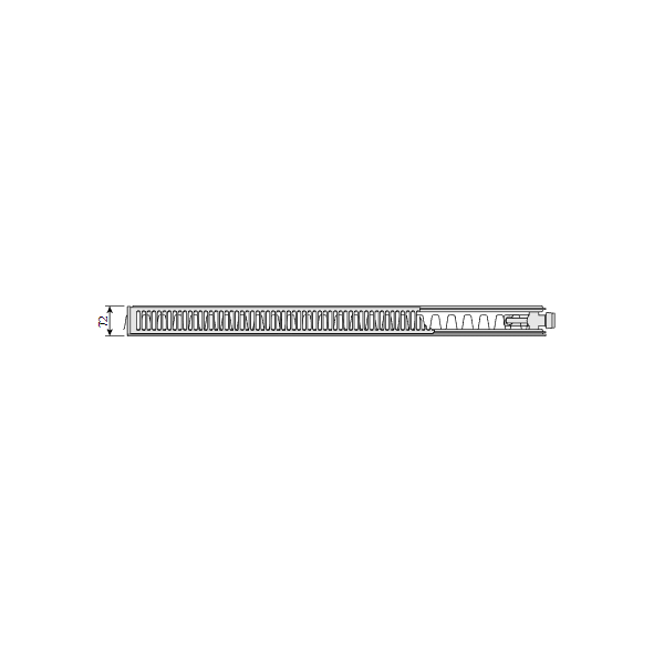 Purmo Plan Ventil Compact Flex FCVF21s 500x900