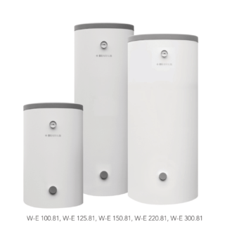 Wymiennik W-E 220.81 Mega z Wężownicą Spiralną Stojący 220L