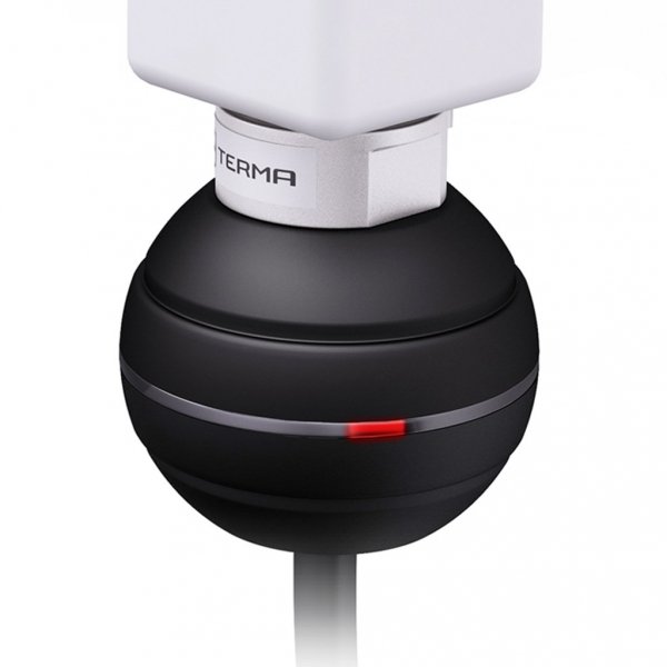 Grzałka REG 2 800W Kolor Czarny z Kablem Spiralnym i przełącznikiem ON/OFF