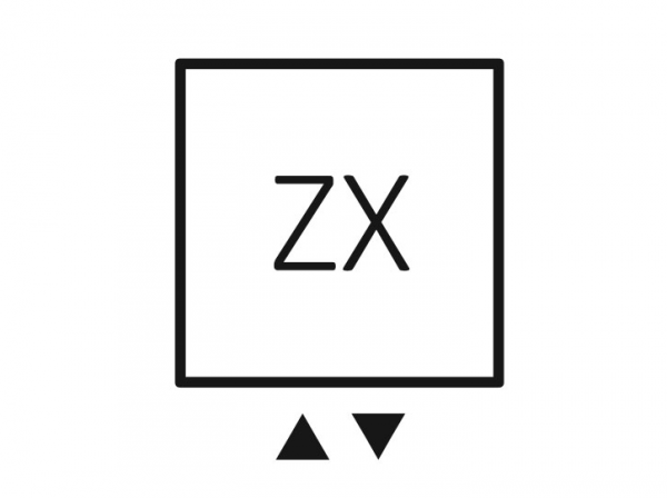 ZIGZAG 1070x500 Anodic Black ZX