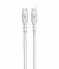 TB Kabel USB C - USB C 1 m. silikonowy biały