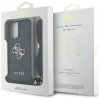 Guess 4G Big Logo Cord Strap Crossbody - Etui do iPhone 16 (czarny)