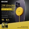 WEKOME WP-U166 Tint Series - Ładowarka indukcyjna MagSafe 15W (Żółty)