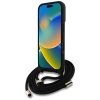 Guess 4G Big Logo Cord Strap Crossbody - Etui do iPhone 16 Plus (brązowy)