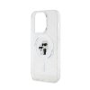 Karl Lagerfeld Karl & Choupette Glitter Magsafe - Etui iPhone 15 Pro (przezroczysty)