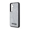 Karl Lagerfeld Rhinestone Metal Logo - Etui Samsung Galaxy S24 (srebrny)