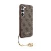 Guess 4G Charms Collection - Etui Samsung Galaxy S24 (brązowy)