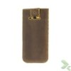 Valenta Pocket Stripe Vintage - Skórzane etui wsuwka (brązowy)