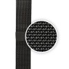 Crong Milano Steel - Pasek ze stali nierdzewnej do Apple Watch 44/45/46/49 mm (czarny)