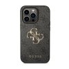 Guess 4G Big Metal Logo - Etui iPhone 15 Pro Max (szary)