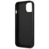 Guess Saffiano Triangle Logo Case – Etui iPhone 13 (srebrny)