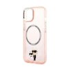 Karl Lagerfeld IML NFT Karl & Choupette MagSafe - Etui iPhone 14 (różowy)