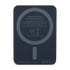 Guess 4G Strassed Metal Logo MagSafe - Power Bank indukcyjny 5000 mAh 15W MagSafe (czarny)