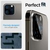 Spigen Optik.TR Camera Lens Protector 2-Pack - Szkło ochronne na obiektyw do iPhone 16 Pro / 16 Pro Max / 15 Pro / 15 Pro Max / 