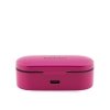 Guess True Wireless Earphones BT5.0 5H - Słuchawki TWS + etui ładujące (magenta)