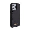 Guess Sequin Script Metal - Etui iPhone 15 Pro (czarny)