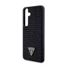 Guess Rhinestone Triangle - Etui Samsung Galaxy S24+ (czarny)