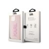 Karl Lagerfeld 3D Rubber Glitter Logo - Etui iPhone 15 (różowy)