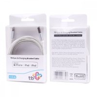 TB Kabel Lightning-USB 1.5m srebrny MFi 