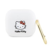 Hello Kitty Silicone 3D Kitty Head - Etui AirPods 3 (biały) 