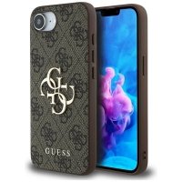 Guess 4G Big Logo - Etui do iPhone 16e (brązowy) 