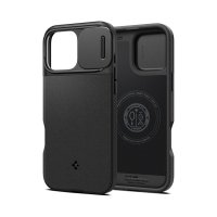 Spigen Optik Armor Mag MagSafe - Etui do iPhone 16 Pro (Czarny) 