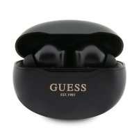 Guess True Wireless Classic EST BT5.3 - Słuchawki TWS + etui ładujące (czarny) 