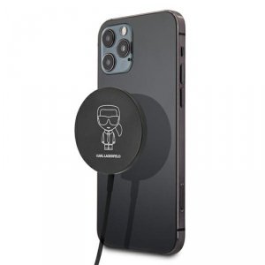 Karl Lagerfeld Outline Magnetic Charger Base – Ładowarka indukcyjna Magsafe 15W