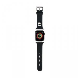Karl Lagerfeld 3D Rubber Karl Head NFT - Pasek do Apple Watch 38/40/41 mm (czarny)