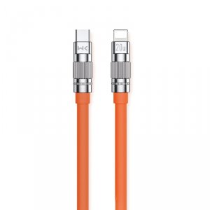 WEKOME WDC-187 Wingle Series - Kabel połączeniowy USB-C do Lightning Fast Charging PD 20W 1.2 m (Pomarańczowy)