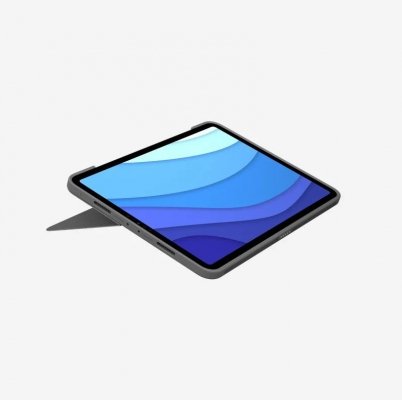 Logitech Combo Touch US iPad Pro 12,9&#039;&#039; 5th Gen Grey