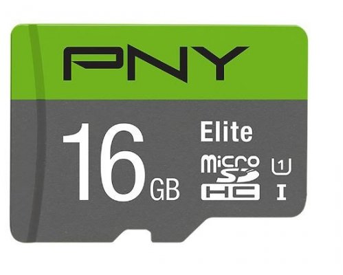 PNY Karta pamięci microSDHC Elite 16GB P-SDU16GU185GW-GE