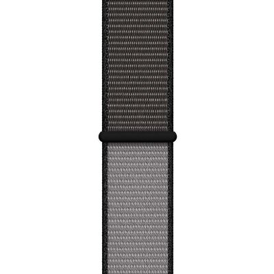 Crong Nylon - Pasek sportowy do Apple Watch 44/45/46/49 mm (Night Grey)