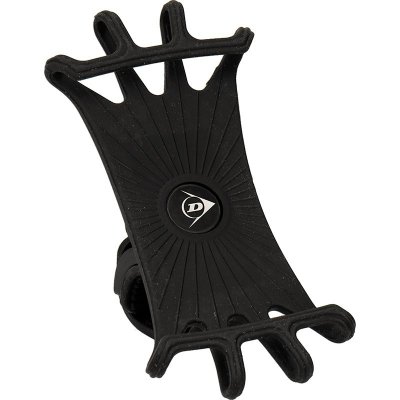Dunlop - uchwyt rowerowy do telefonu 10-15 cm obrotowy (szary)