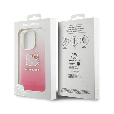 Hello Kitty IML Gradient Electrop Kitty Head - Etui iPhone 15 Pro Max (różowy)