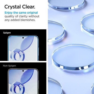 Spigen GLAS.TR EZ FIT 2-Pack - Szkło hartowane do Samsung Galaxy S25 / S24 (2 sztuki)